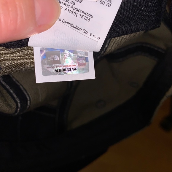 NWT The North Face Five Panel Ball Cap/ Hat, Olive Green - Picture 7 of 9